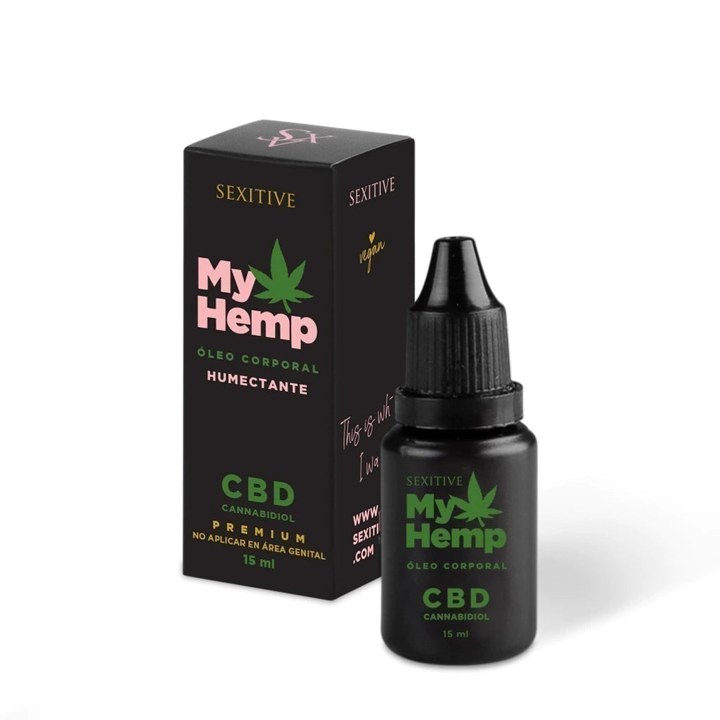Oleo corporal estimulante My Hemp 15ml.