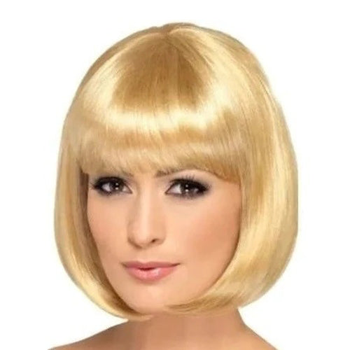 Peluca carré rubia