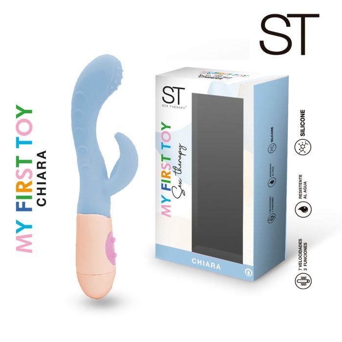 Vibrador recargable doble estimulacion - Chiara - ST