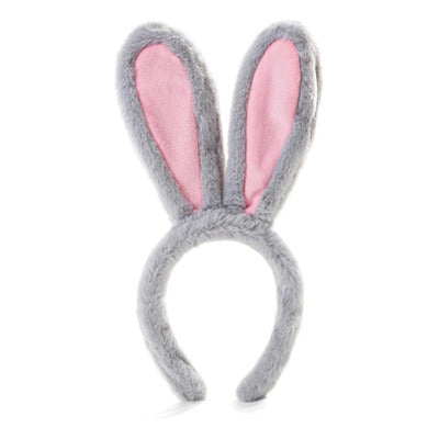 Vincha coneja - tela peluche