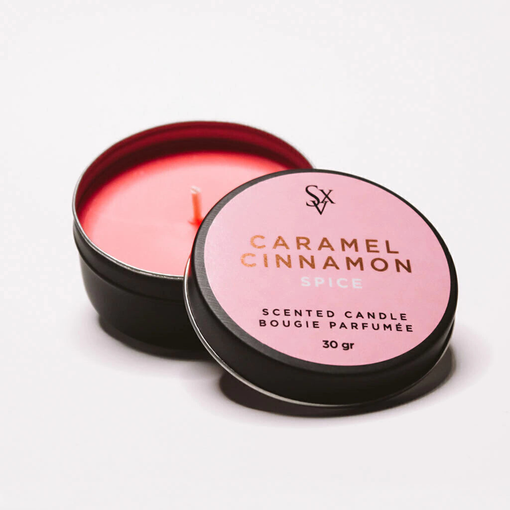 Vela para masaje Caramel Cinamon - 30 grs - Sexitive
