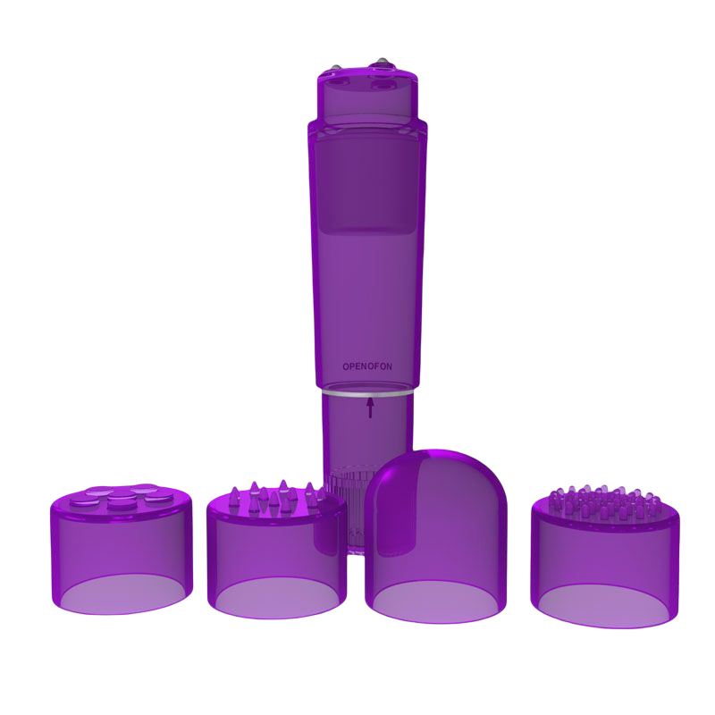 Estimulador vibrador con cabezal intercambiable - VIBRATOR VARIOTOUCH