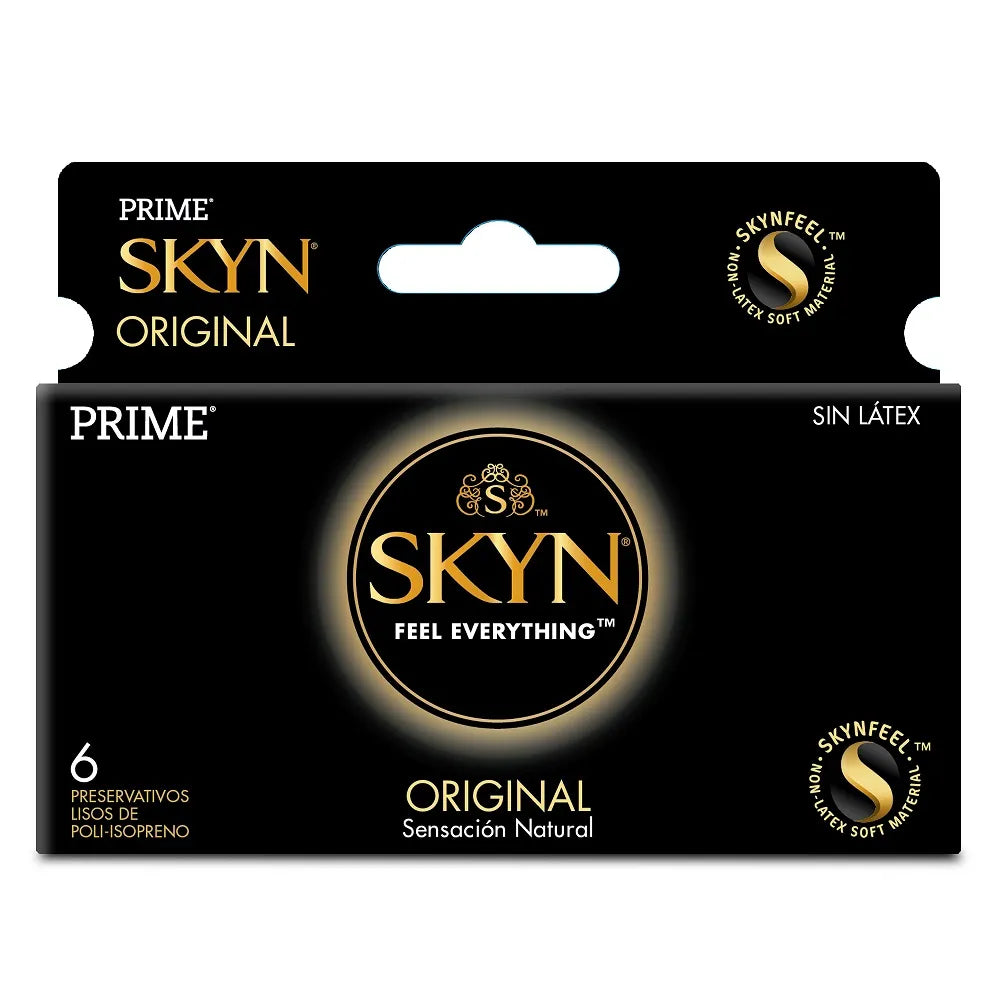 Preservativos Prime SKYN Original caja  x 6 unidades
