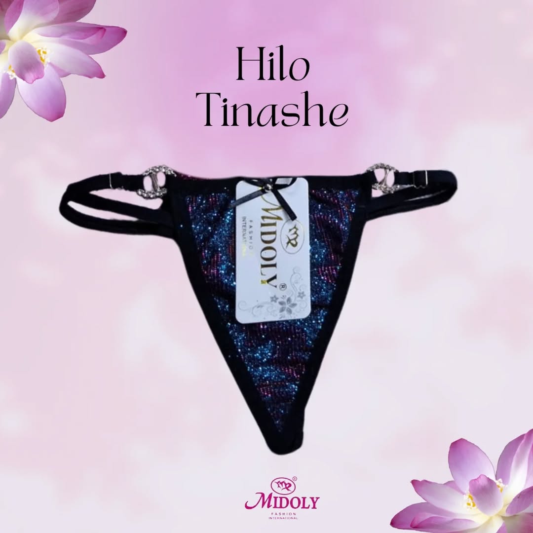 Colales con detalle de broches con strass a los costados