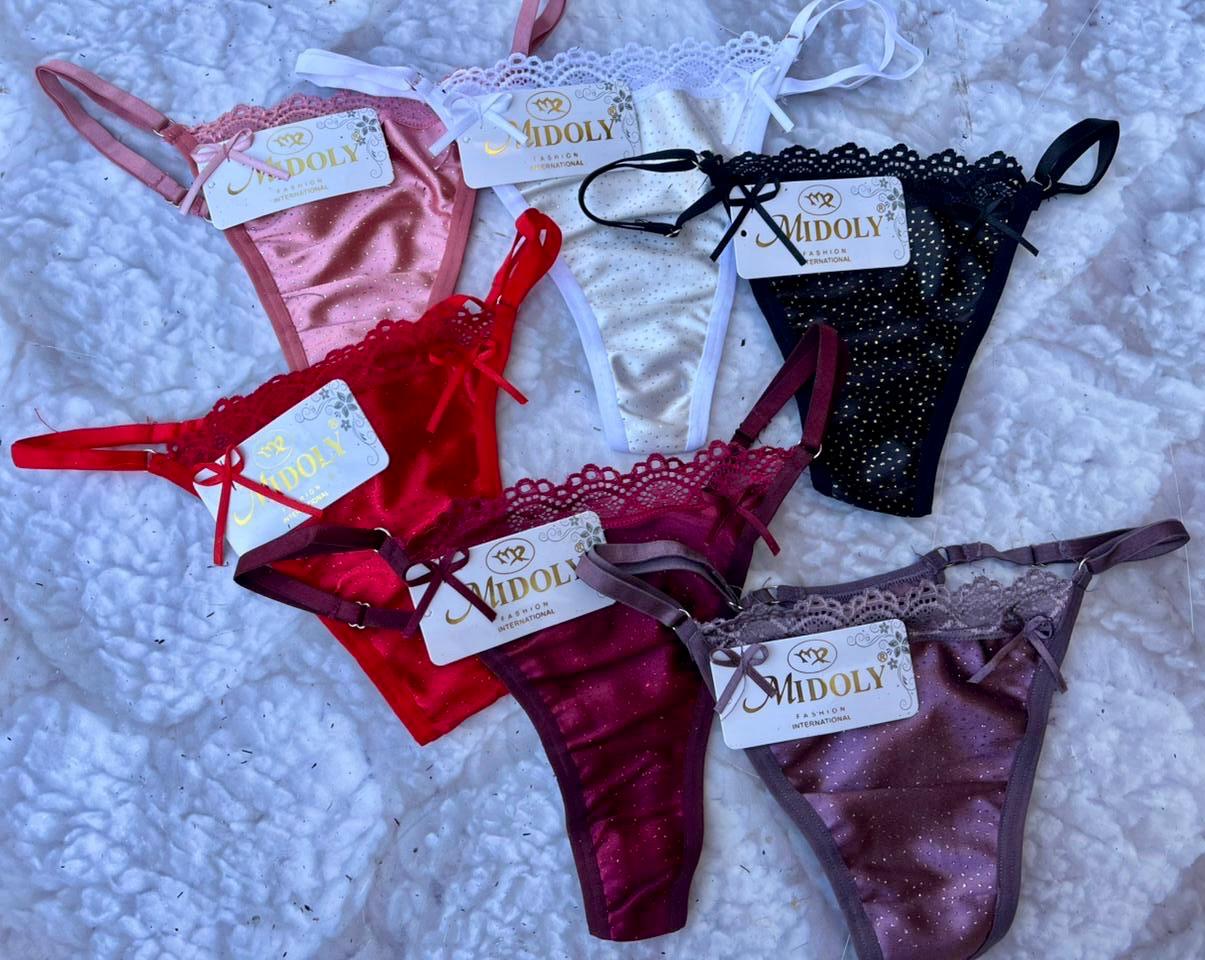 Colales con brillos - precio por unidad