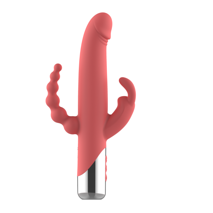 Triple estimulador - Gyrating and vibrating rabbit Vibe