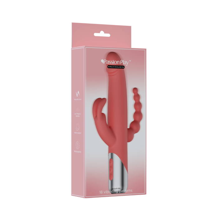 Triple estimulador - Gyrating and vibrating rabbit Vibe