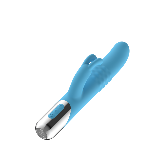Vibrador Doble estimulador - Vibrating Rabbit With Rotational Beads