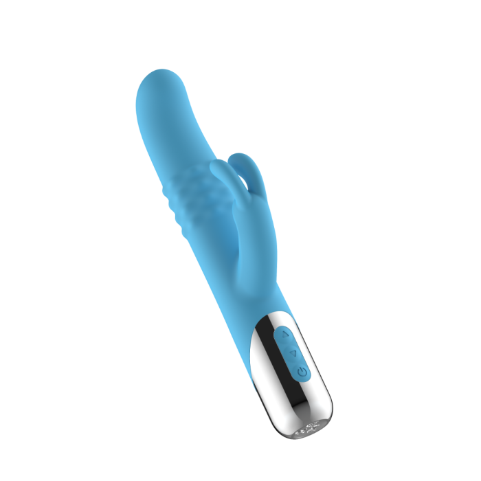 Vibrador Doble estimulador - Vibrating Rabbit With Rotational Beads