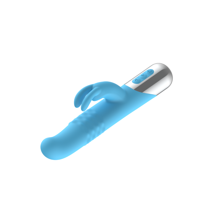 Vibrador Doble estimulador - Vibrating Rabbit With Rotational Beads