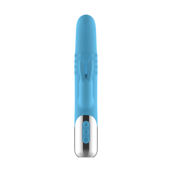 Vibrador Doble estimulador - Vibrating Rabbit With Rotational Beads