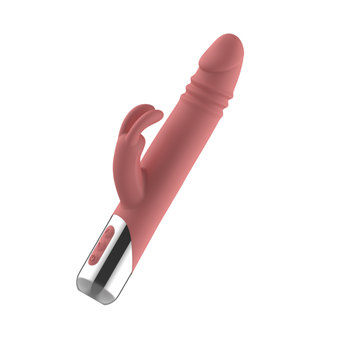 Vibrador Doble estimulador - Rechargeable Rotating Rabbit Vibrator - ST Toys