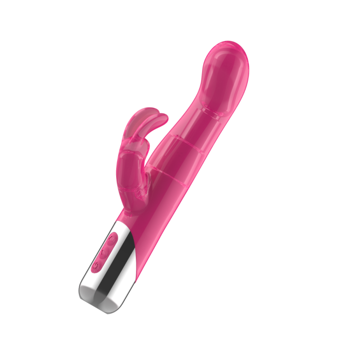 Vibrador Doble estimulador - Glitter Rabbit - ST Toys - Buttman Sexshop en Tucuman
