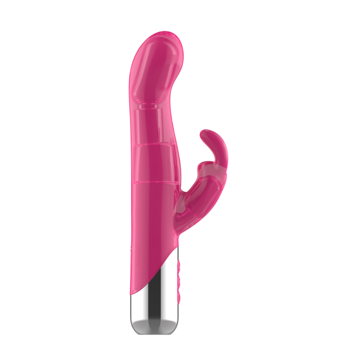 Vibrador Doble estimulador - Glitter Rabbit - ST Toys - Buttman Sexshop en Tucuman