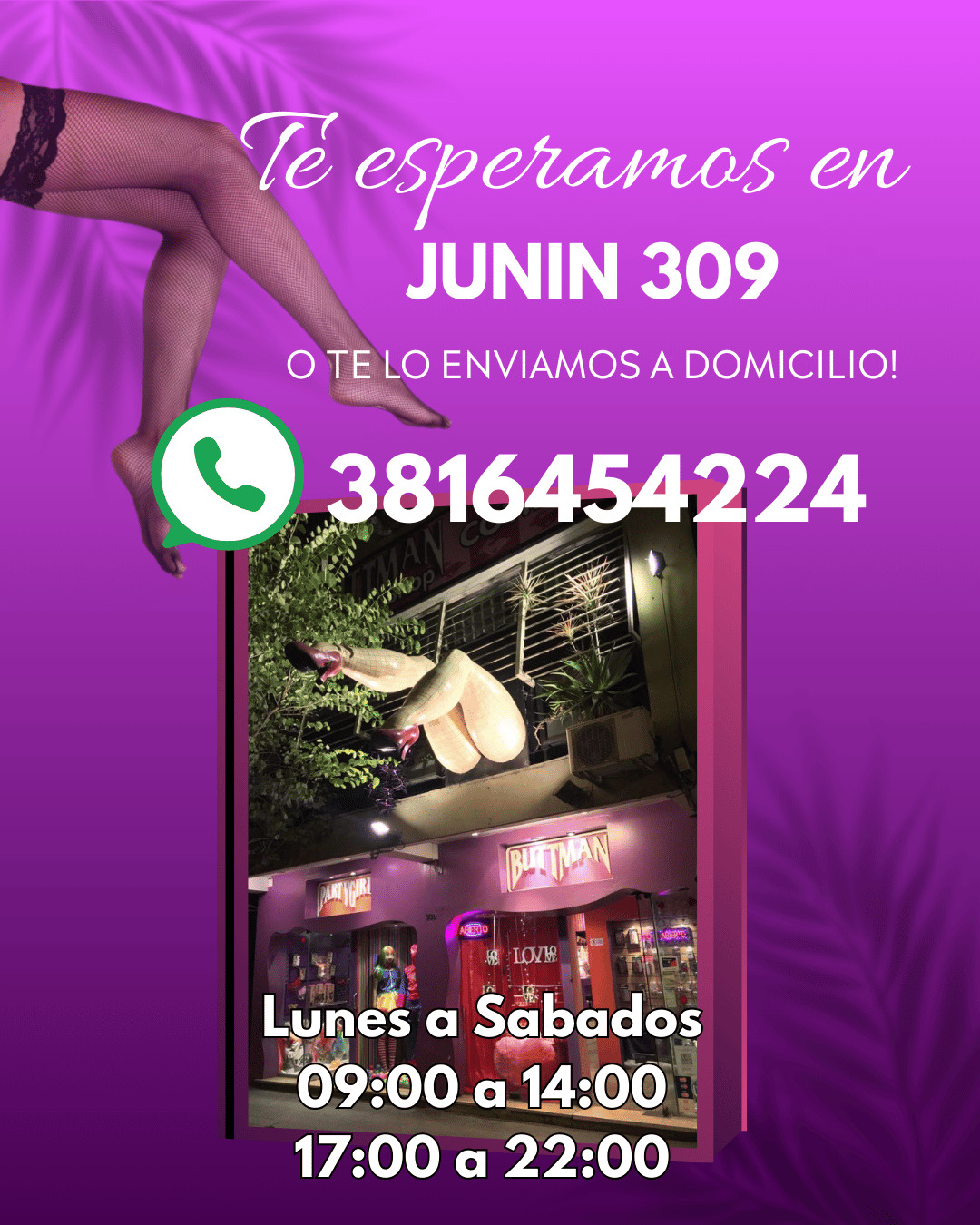 Buttman Sexshop en Tucuman
