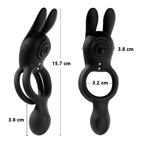 Anillo Rabbit Doble con Control Remoto