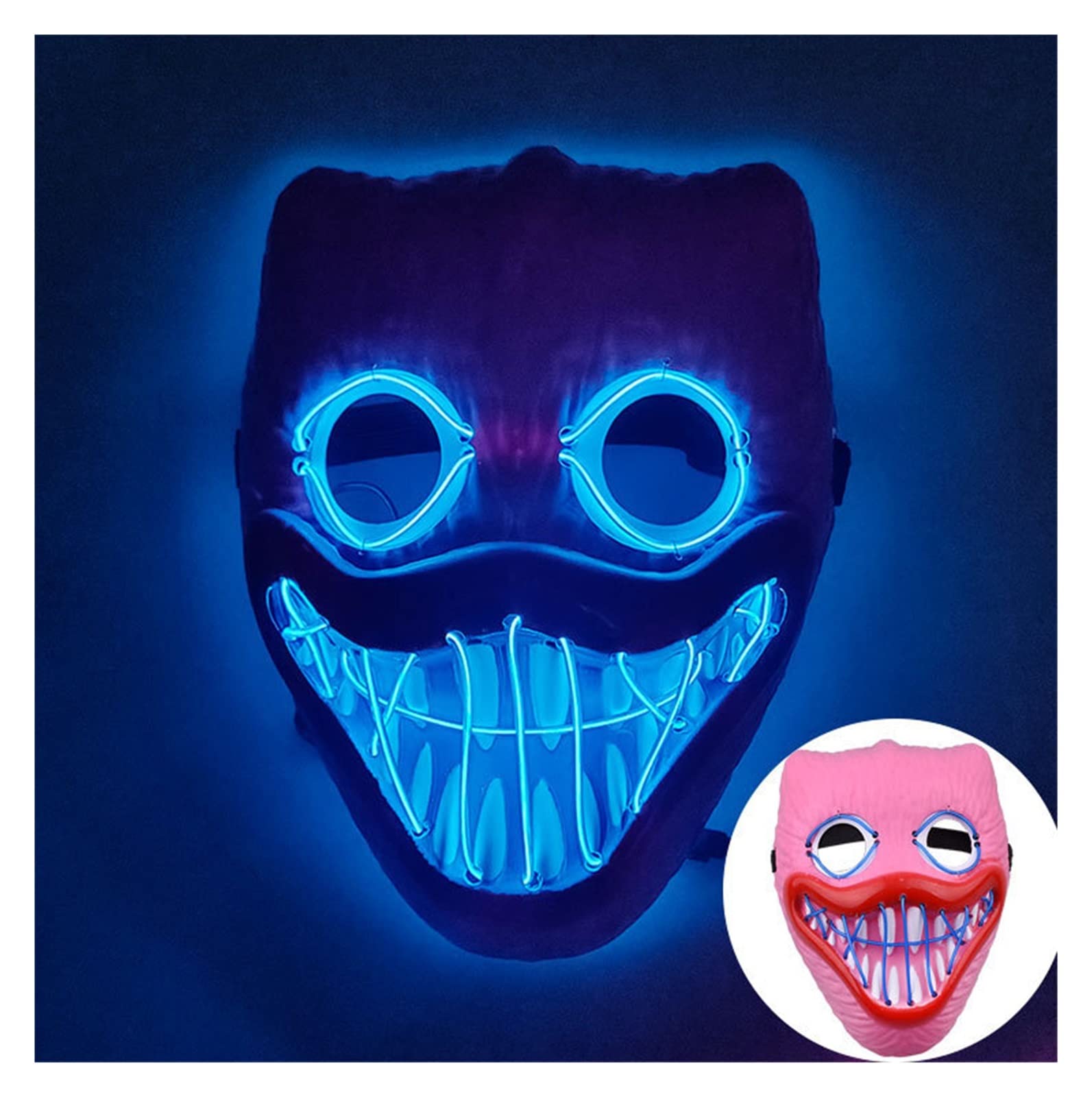 Mascara monstruo - Con luz led