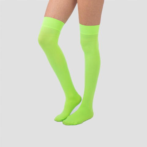 Medias Bucaneras Neon Fluo Verde