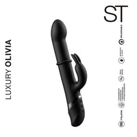 Consolador vibrador doble estimulacion - Luxury Olivia - ST Toys