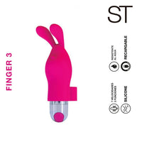 Estimulador conejito recargable - Finger 3 - ST Toys