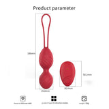 Bolitas de Kegel con vibrador y control remoto - Luxury Red Passion One - ST Toys