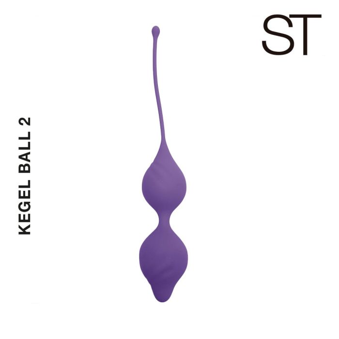 Bolitas de gimnasia vaginal - Kegel Ball 2 Purple - ST Toys