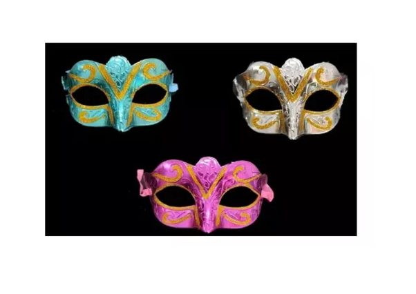 Antifaz veneciano con gibre