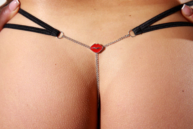 Colales hilo dental con besito - Kissless - Mordisco