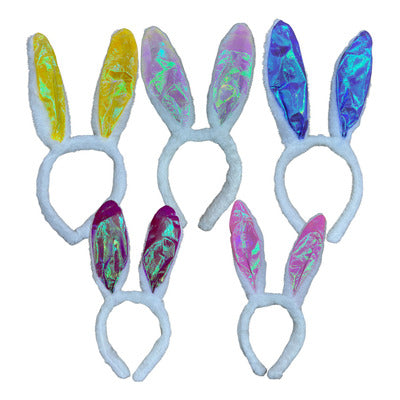 Vincha coneja con peluche - Tornasolado