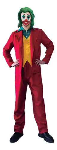 Disfraz De Joker Guasón Adulto Hombre - Talle L