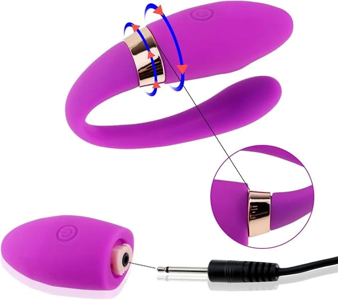 Doble Estimulacion Tipo We Vibe - Recargable (USB)
