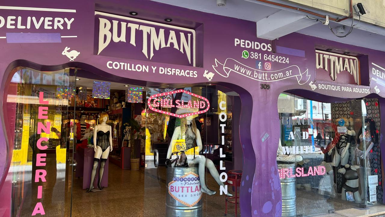 Buttman Sexshop en Tucuman