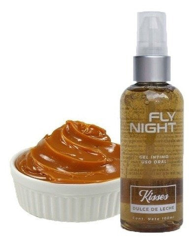Gel comestible Fly Night Kisses - Dulce de Leche 100 ml