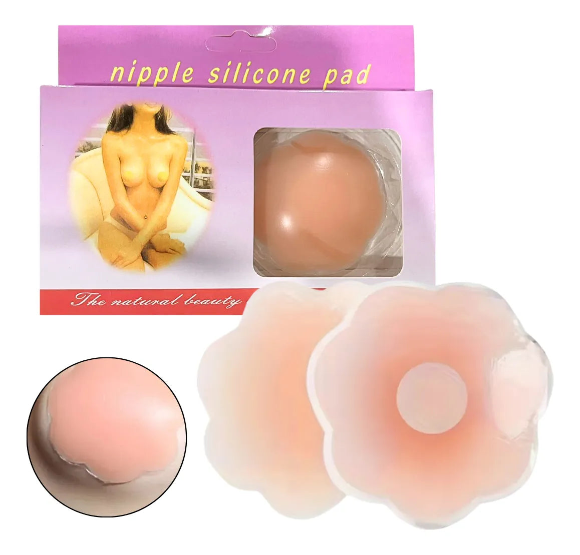 Pezoneras Tapa Pezon De Silicona Nipple Silicone Pad Flores - Buttman Sexshop en Tucuman