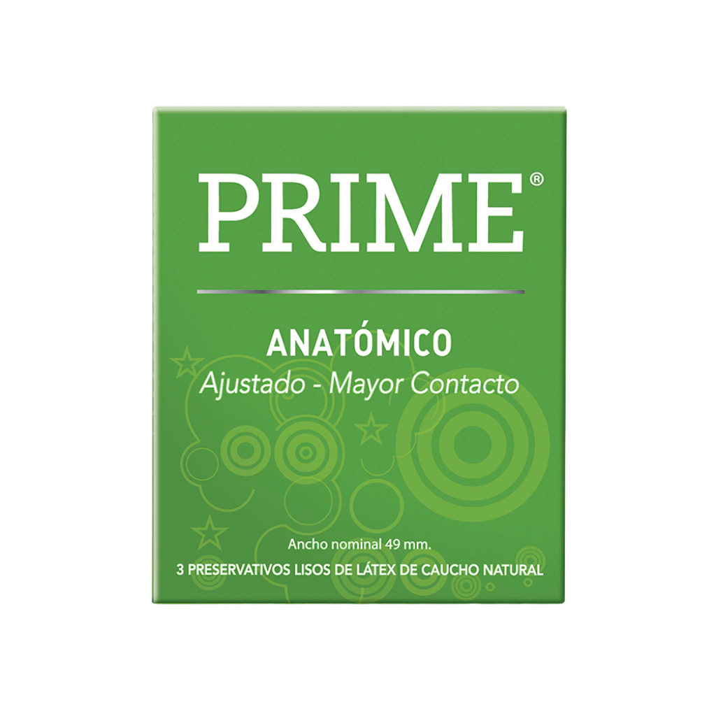 Preservativo Prime Anatomico