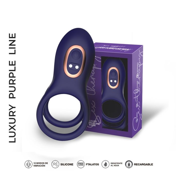 Anillo vibrador LUXURY PURPLE LINE
