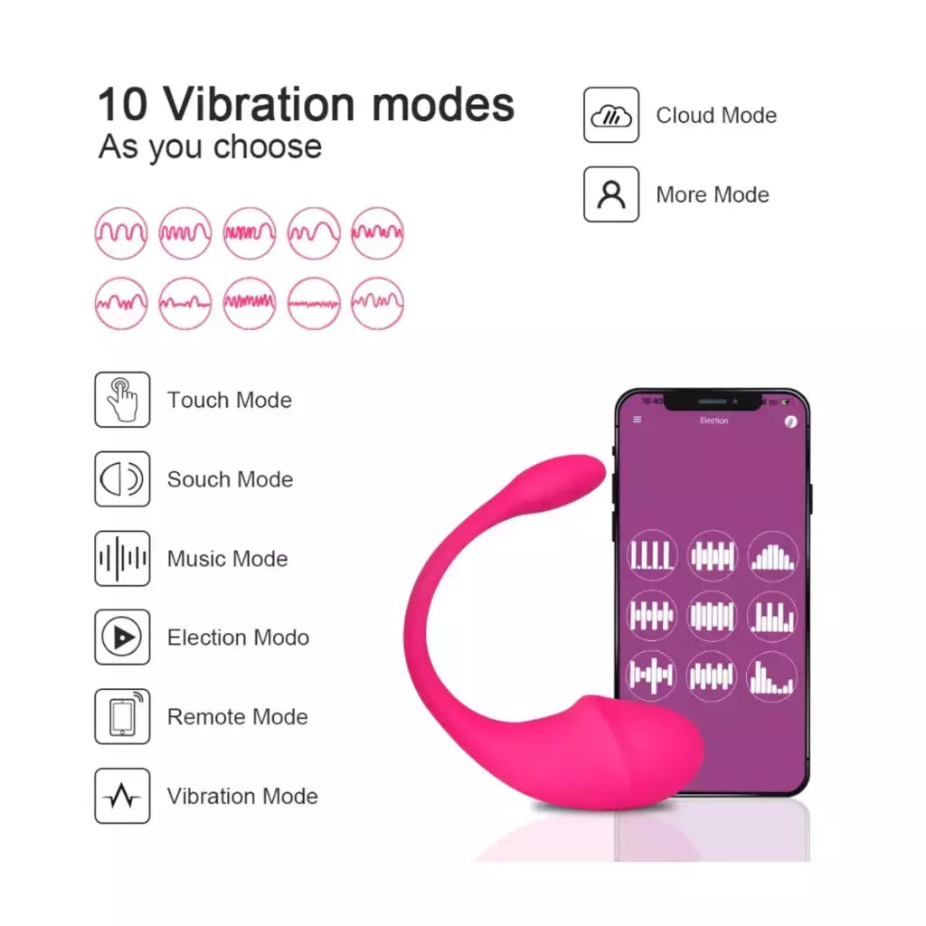 Huevo recargable a Control Remoto con APP
