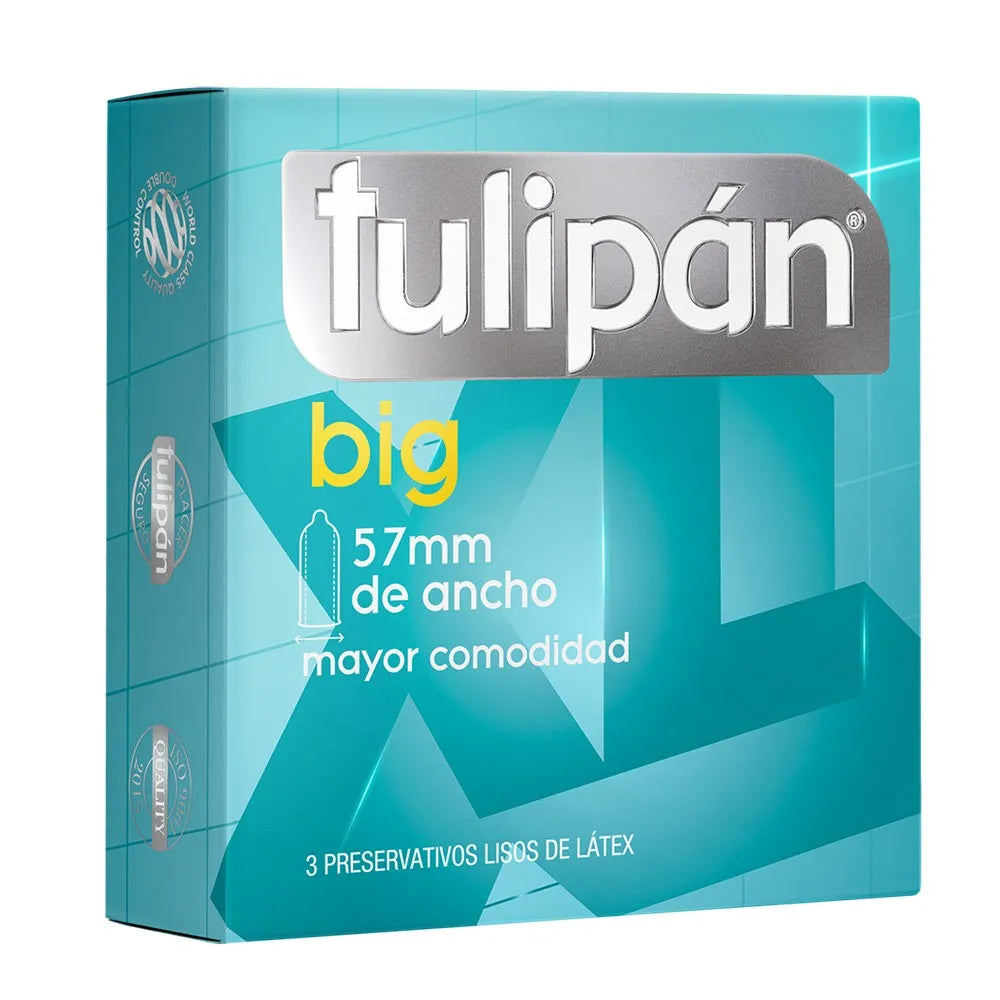 Preservativo Mega Big Tulipan - Buttman Sexshop en Tucuman