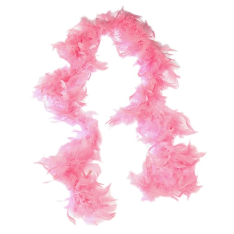 Boa de plumas - Rosa - 1,8mts