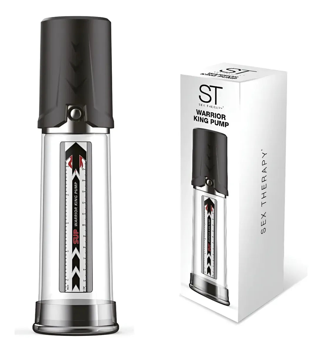 Bomba Vacío Pene Erector - Succión Manual - Warrior King Pump