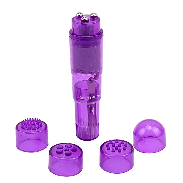 Vibrador Estimulador De Clítoris Cabezales Intercambiables