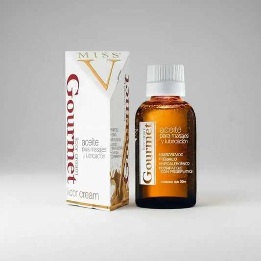 Aceite para masajes - Sabor licor crema - Miss V - 30ml - Buttman Sexshop en Tucuman
