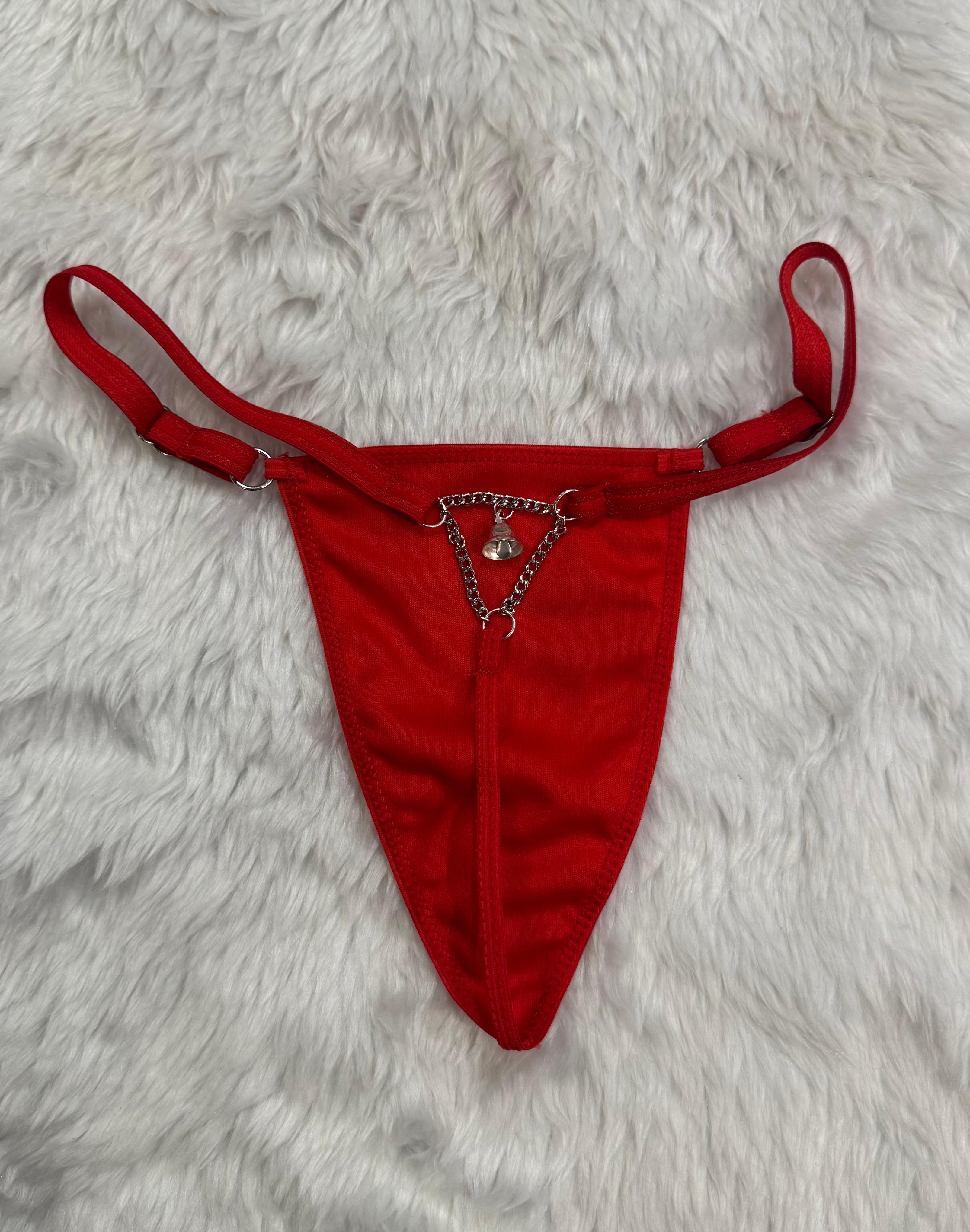 Tanga Roja Con Campanita - Buttman Sexshop en Tucuman