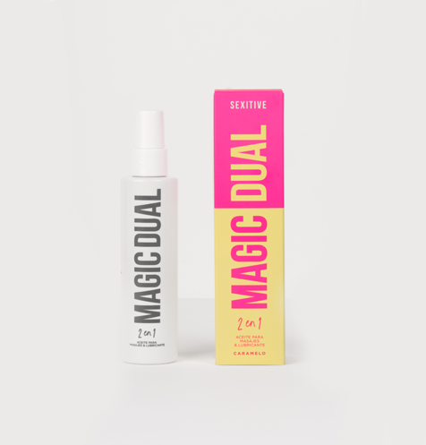 Aceite Magic Dual Caramelo - Masajes y lubricacion - Sexitive