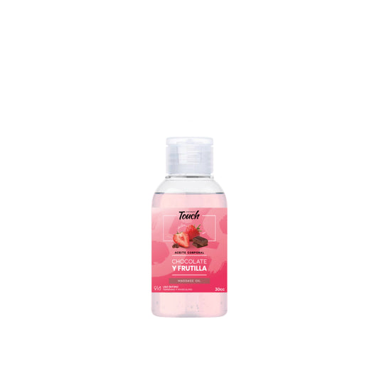 Aceite para Masajes Saborizado Chocolate y Frutilla 30ml - Buttman Sexshop en Tucuman