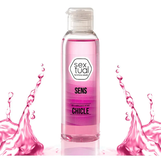 Gel lubricante saborizado chicle - 80 ml - Sextual - Buttman Sexshop en Tucuman