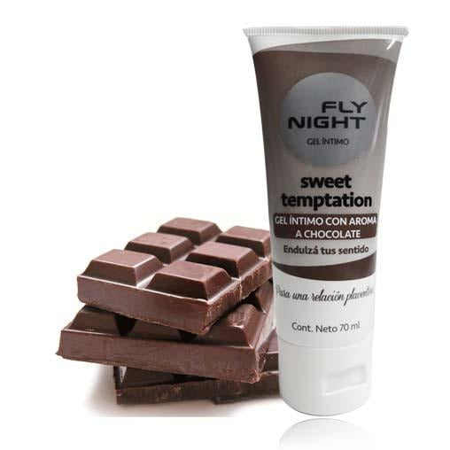 Gel Lubricante sabor chocolate - Fly Night - 70 ml