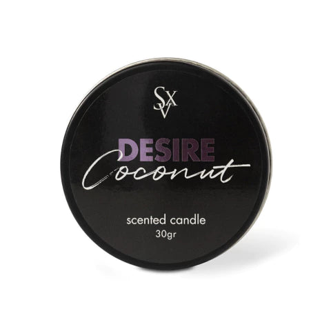 Vela para masaje Desire Coconut 30grs - Sexitive