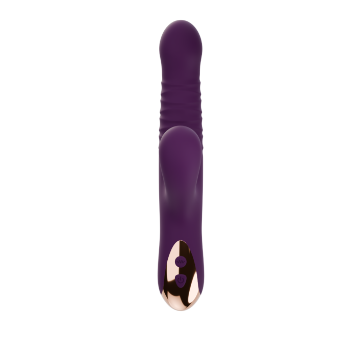 Vibrador doble estimulacion con succion y up and dwon
