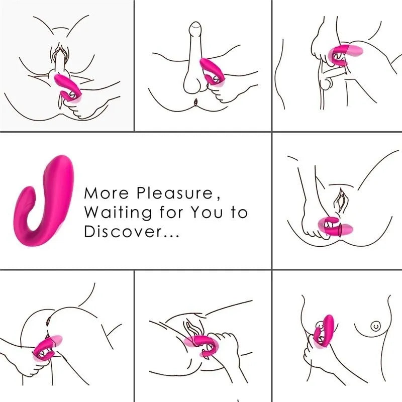 Vibrador Multifuncional Recargable Enjoy S-hande